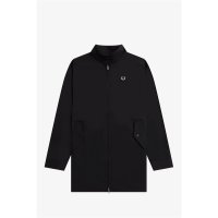FRED PERRY Zip -Through Shell Jacke black