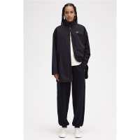 FRED PERRY Zip -Through Shell Jacke black