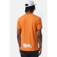 Lonsdale T- Shirt Toscaig orange/ white