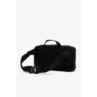 FRED PERRY Canvas Branded Crossbody black