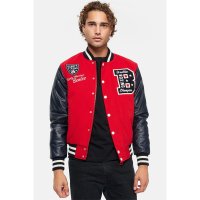 BENLEE Rocky Marciano College Jacket Newark red/navy/ecru