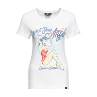 QUEEN KEROSIN T-Shirt I´m not your Angel off white