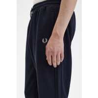 FRED PERRY Knitted Taped Track Pant navy