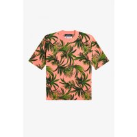 FRED PERRY AMY WINEHOUSE Pullover mit Palmen-Print coral...