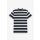 FRED PERRY Stripe T-Shirt navy
