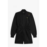FRED PERRY Amy Playsuit mit durchgehendem...