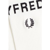 FRED PERRY Socken mit auffälligen Streifen white