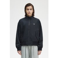 FRED PERRY Batwing Zip-Through Jacket navy