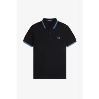 FRED PERRY Twin Tipped T-Shirt Night green / seagrass /...