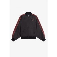 FRED PERRY AMY WINEHOUSE Printed Lining Bomber Jacket black