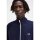 FRED PERRY Taped Track Jacket carbon blue