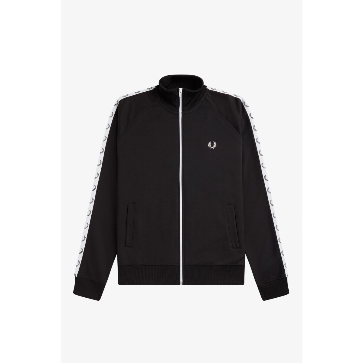 FRED PERRY TRACK JACKET リピートロゴ　ジャケット　L 黒 FRED PERRY Taped Track Jacket carbon blue, 129,90 €