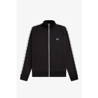 FRED PERRY Taped Track Jacket black