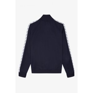 FRED PERRY Taped Track Jacket black