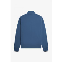 FRED PERRY Sweatshirt mit halblangem Reißverschluss midnight blue