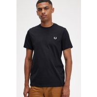 FRED PERRY Back Graphic T-Shirt black