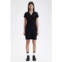 FRED PERRY AMY WINEHOUSE Button-Through Pique Shirt Dress...