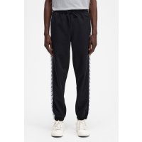 FRED PERRY Taped Track Pant black