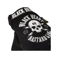BLACK HEART Motorcycle Gloves W-Tec Radegester black