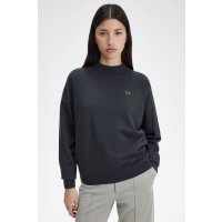 FRED PERRY Crew Neck Jumper anchor grey