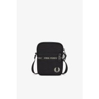 FRED PERRY Taped Side Bag black/ warm grey