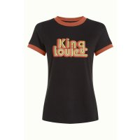 KING LOUIE Logo Tee black