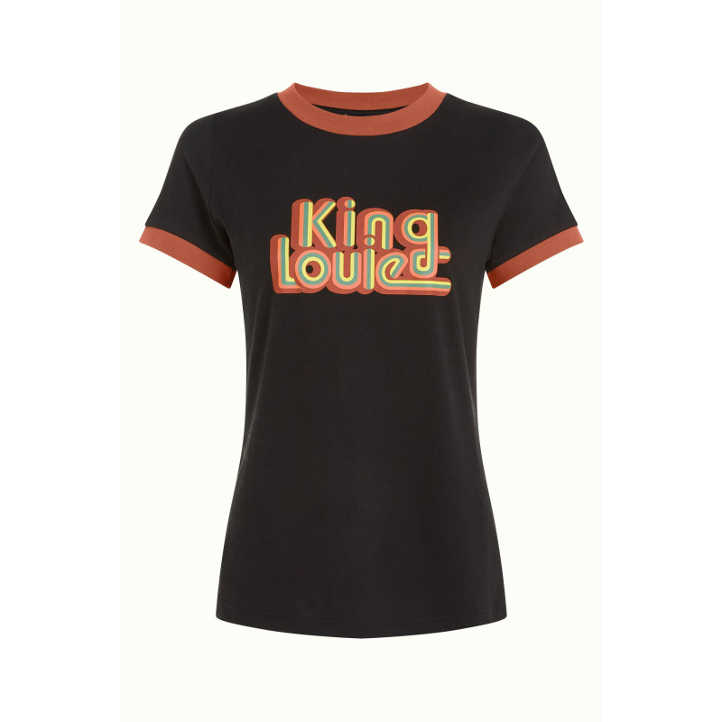 KING LOUIE Logo Tee black XL