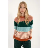 DANEFAE Danehappy Cotton Knit Sweater multicolor 2