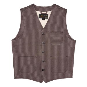 PIKE BROTHERS 1937 Roamer Vest brown wabash