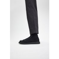 FRED PERRY George Cox Canvas Monkey-Stiefel black