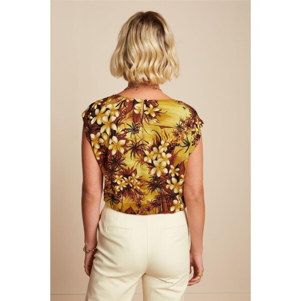 KING LOUIE Shirley Top Emerald amarillo gold, 29,99 €