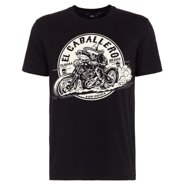 KING KEROSIN T-Shirt  EL Caballero black