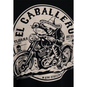 KING KEROSIN T-Shirt  EL Caballero black