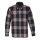 PIKE BROTHERS 1937 Roamer Shirt blue beige check flannel