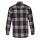 PIKE BROTHERS 1937 Roamer Shirt blue beige check flannel
