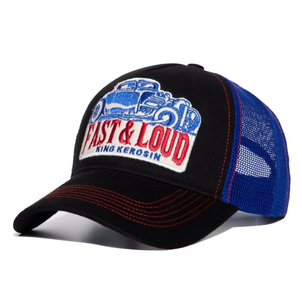 KING KEROSIN Trucker Cap Fast & Loud black