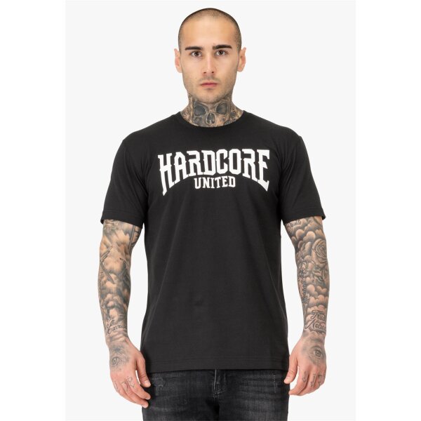 HARDCORE UNITED T- Shirt Classic United black/ white