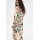 FRED PERRY AMY WINEHOUSE Floral Print Mesh Dress silky peach