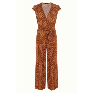 KING LOUIE Mary Jumpsuit Miro jalapeno red