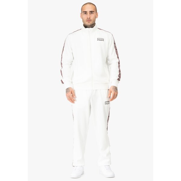 HARDCORE UNITED Tracksuit Gentle Core white/black/red
