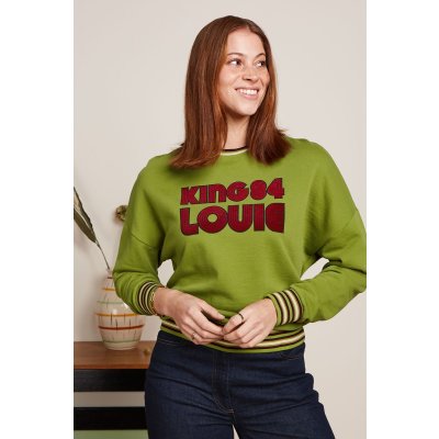 KING LOUIE Valentina Sweater Peachy posey green