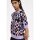 FRED PERRY Jacquard Knitted Top ultra violet