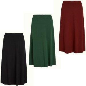 KING LOUIE Juno Midi Skirt Milano Crepe