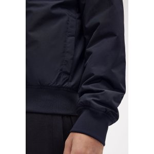 FRED PERRY Hooded Brentham Jacket navy