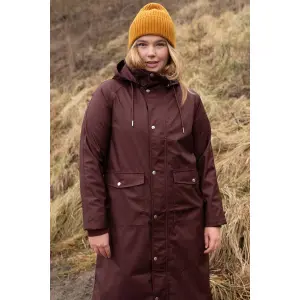 DANEFAE Danegarden Raincoat dark bordeaux