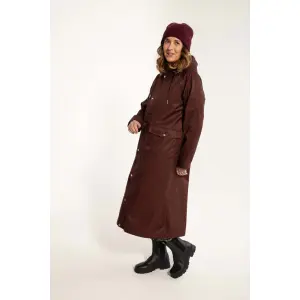 DANEFAE Danegarden Raincoat dark bordeaux