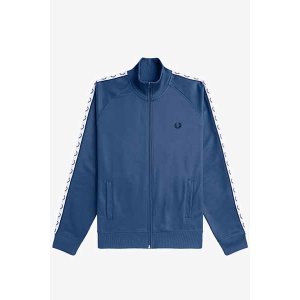 FRED PERRY Taped Track Jacket midmight blue