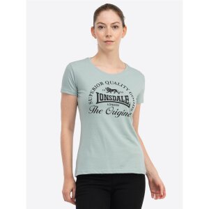 LONSDALE Womens T-Shirt Rowrah black/ mint