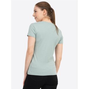 LONSDALE Womens T-Shirt Rowrah black/ mint