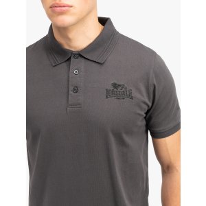 Lonsdale Lambston Poloshirt anthracite/black